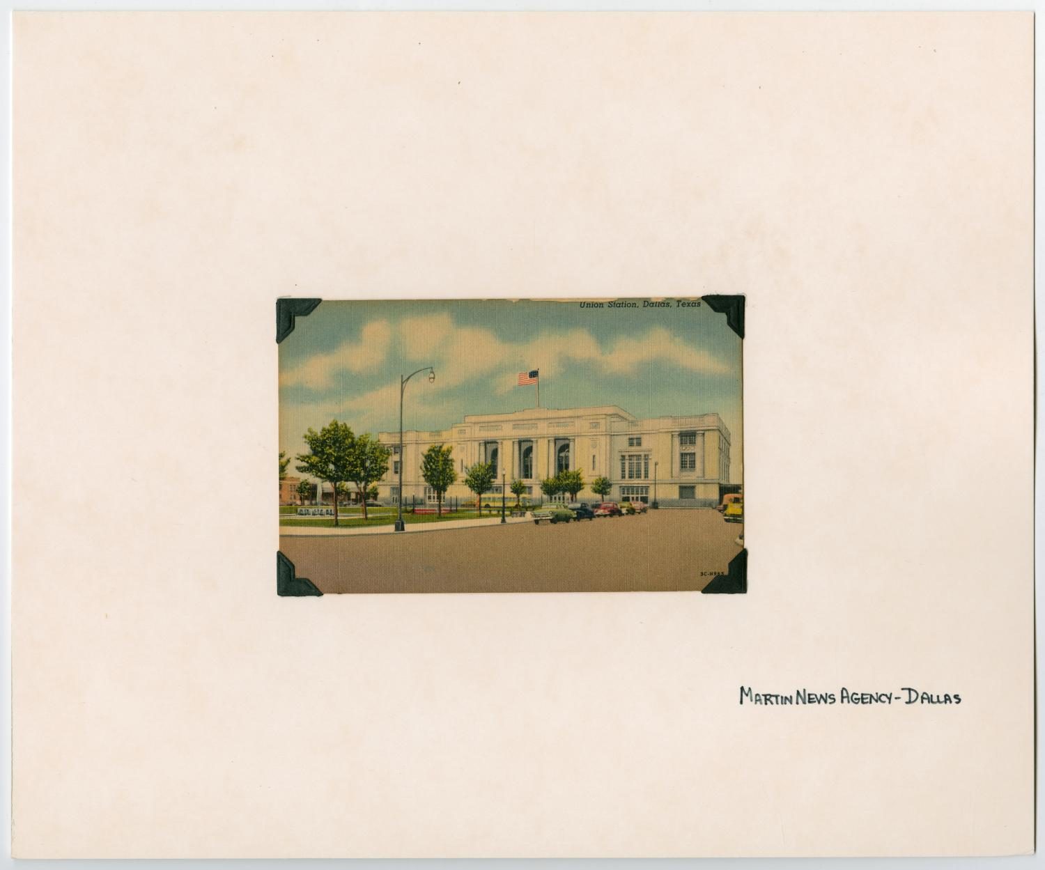 Illustration of Union Station in Dallas, Texas