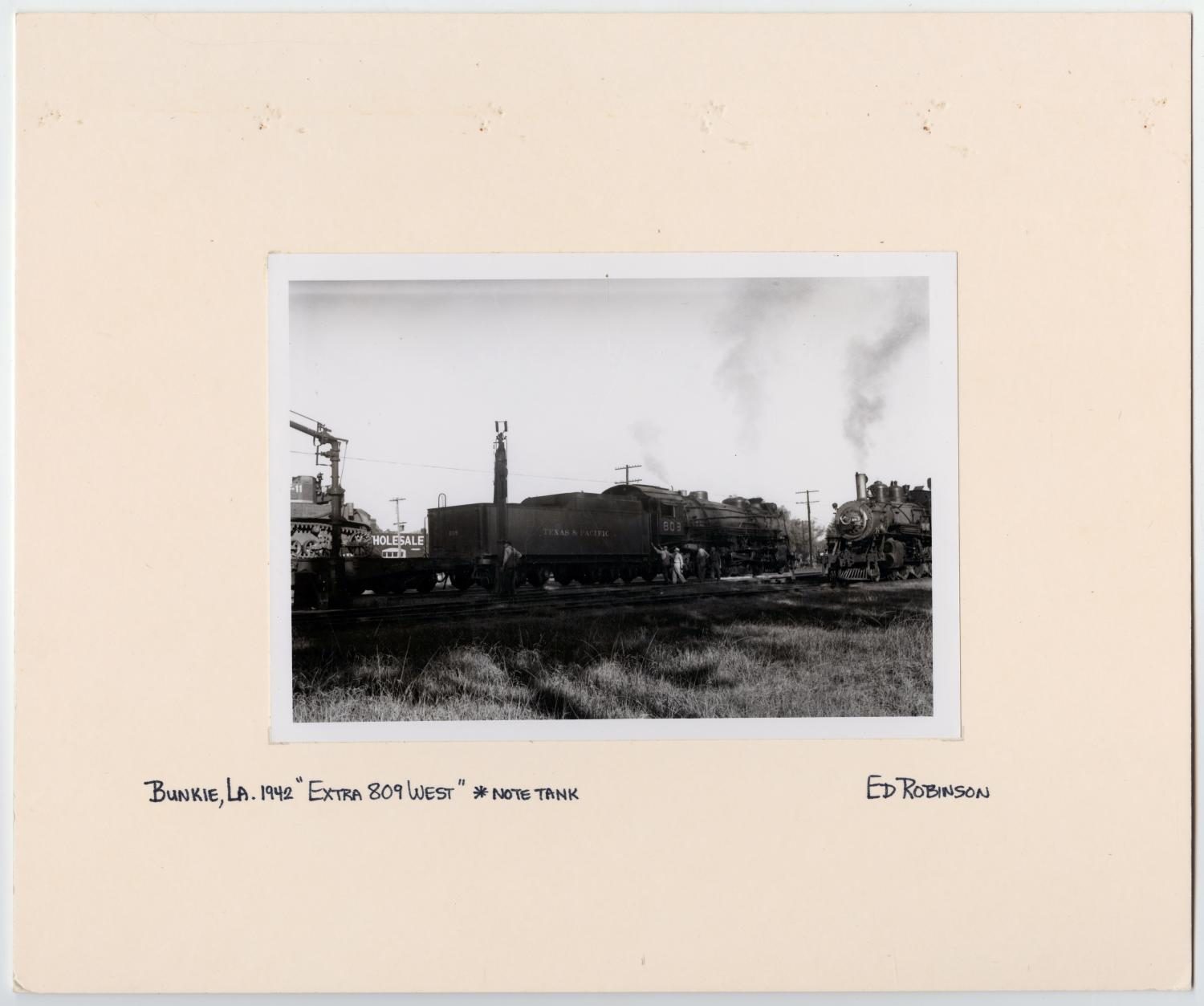 T&P Train #809 with Tank