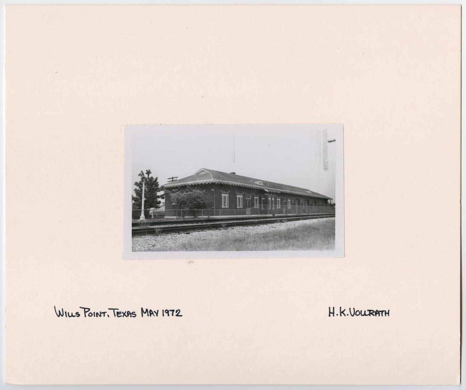 Train Station in Wills Point, Texas