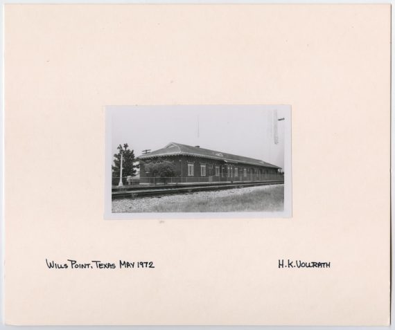 Train Station in Wills Point, Texas
