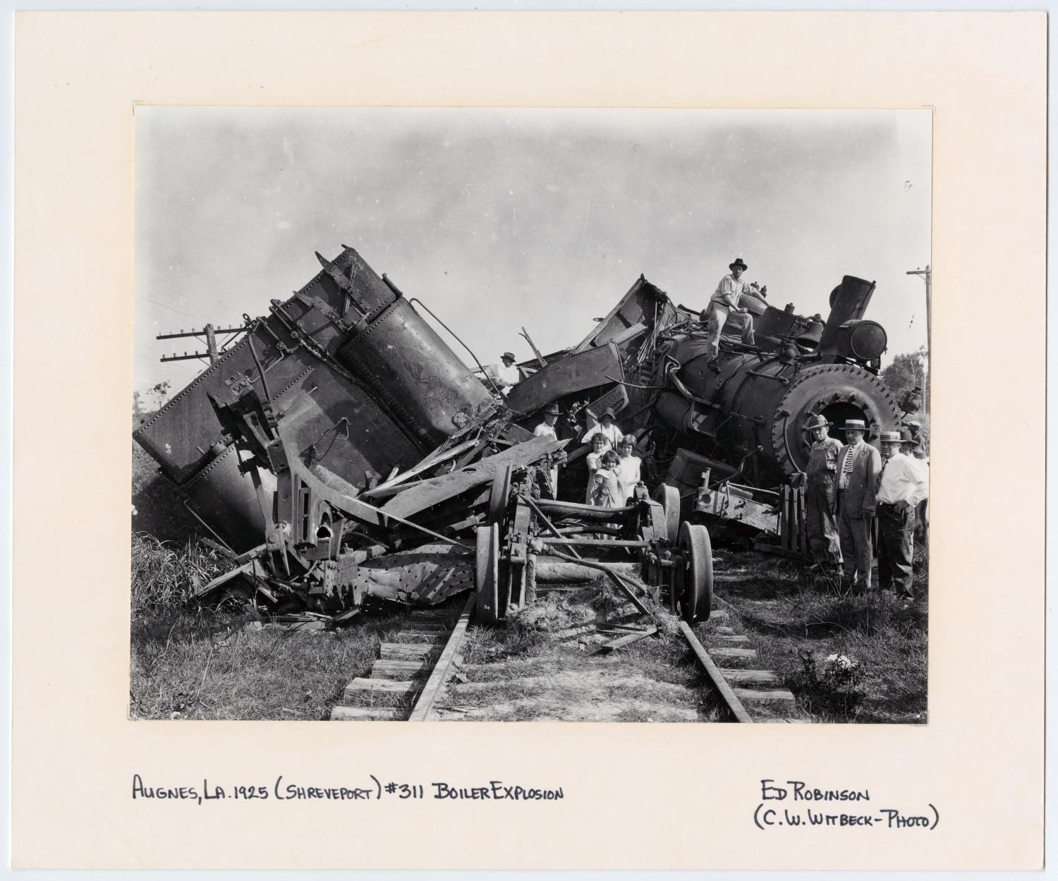 Wreckage of T&P Train #311