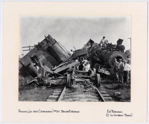 Wreckage of T&P Train #311