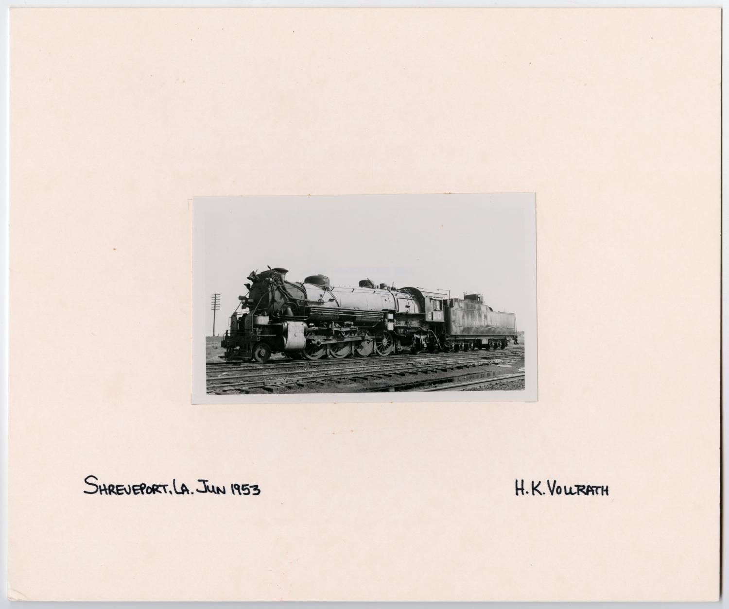 T&P Train #810 Engine in Shreveport, Louisiana