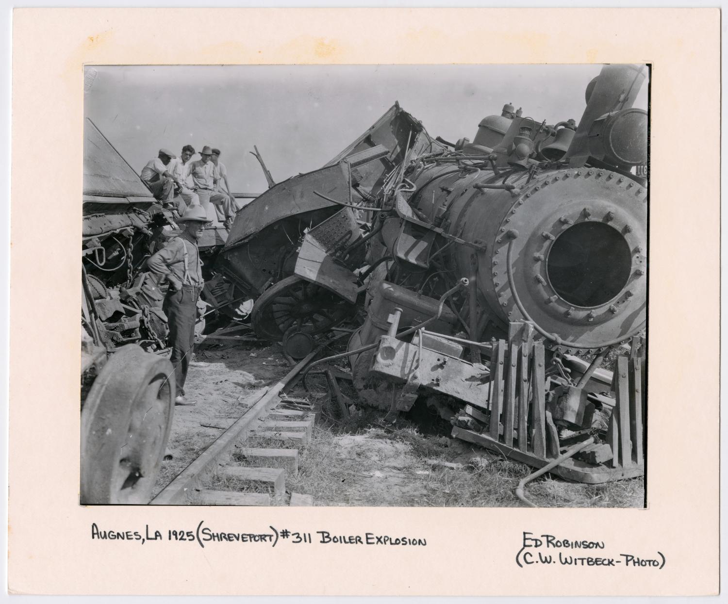 T&P Train #311 Post-Explosion