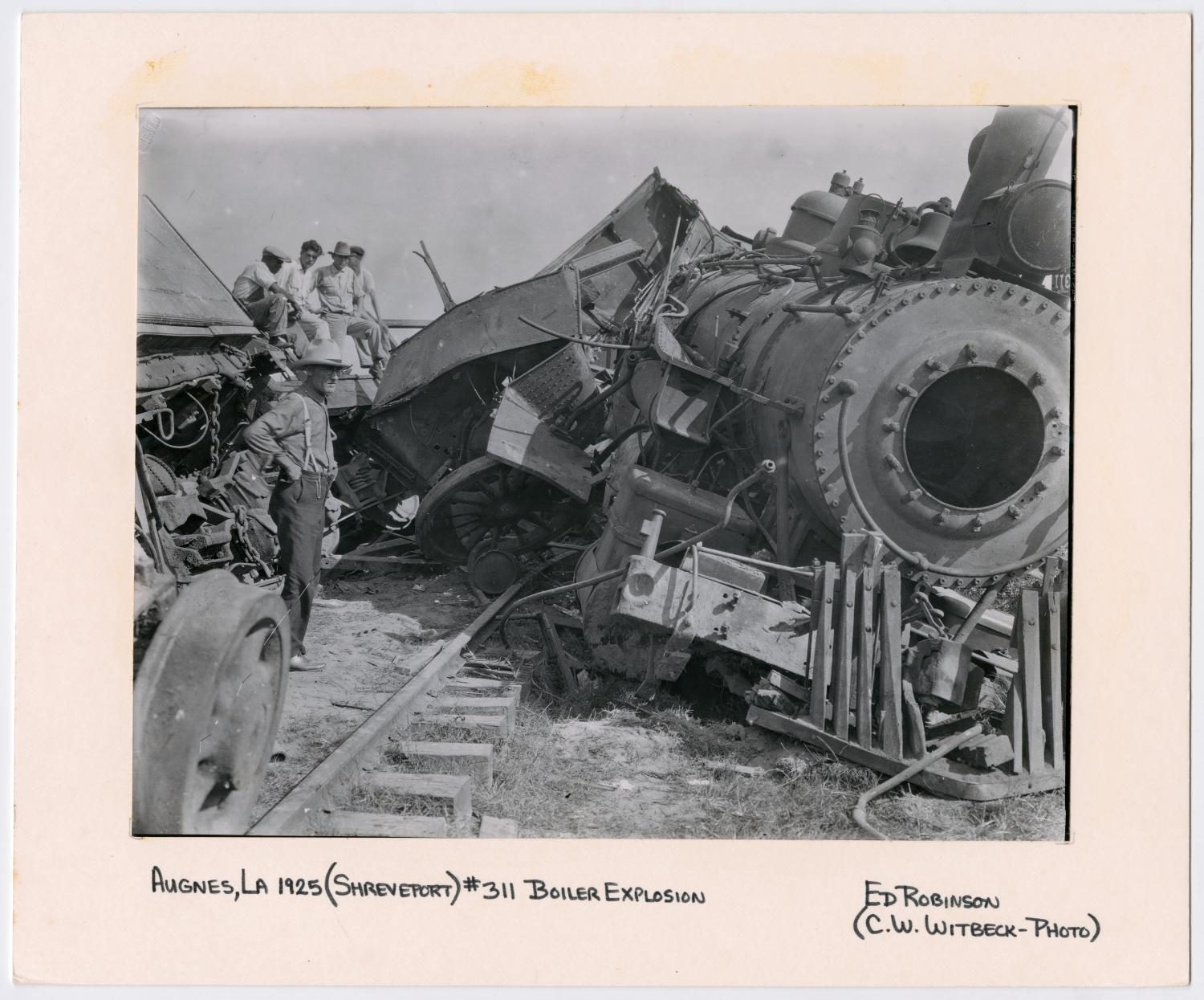 T&P Train #311 Post-Explosion