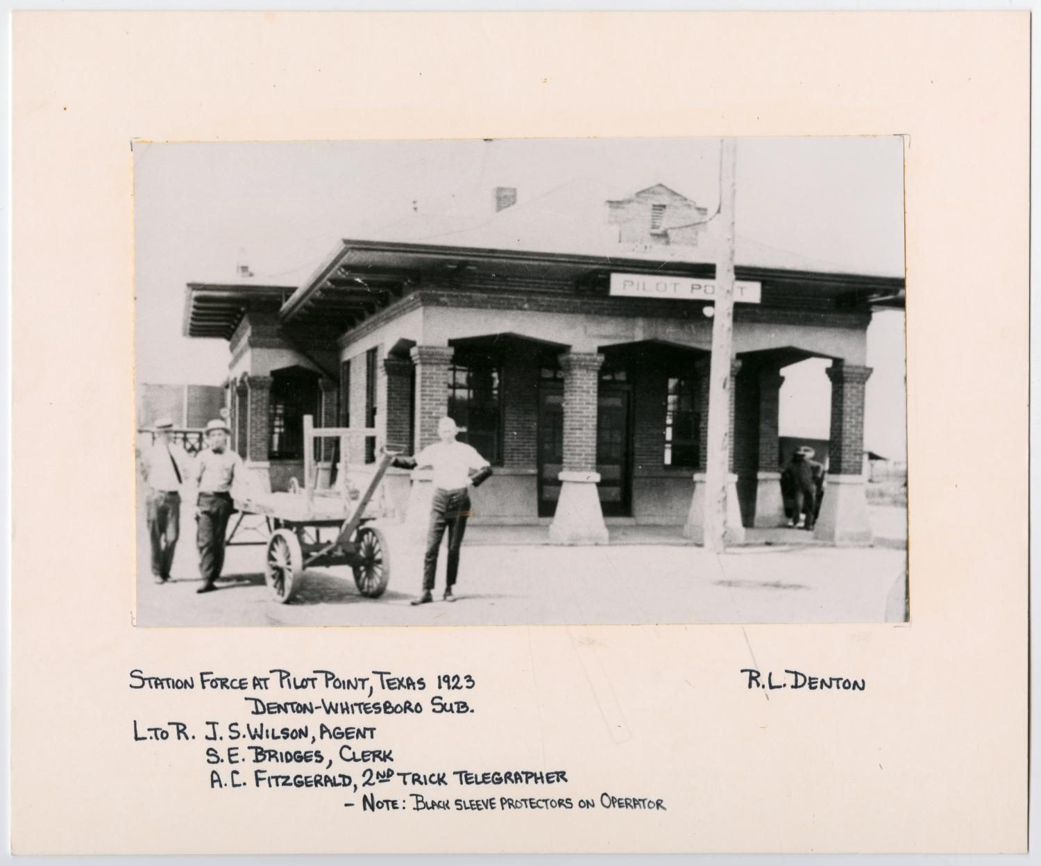 Train Station in Pilot Point, Texas