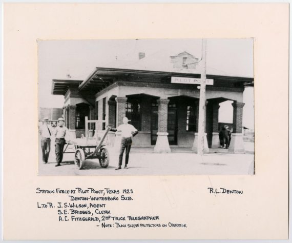 Train Station in Pilot Point, Texas