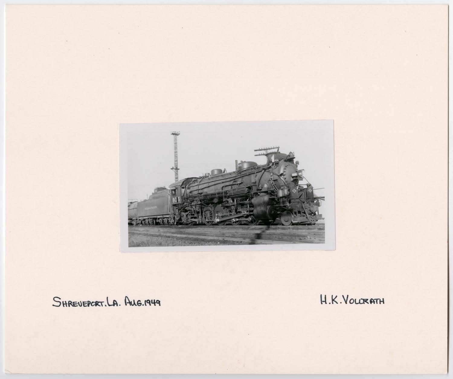 Train #805 in Shreveport, La.
