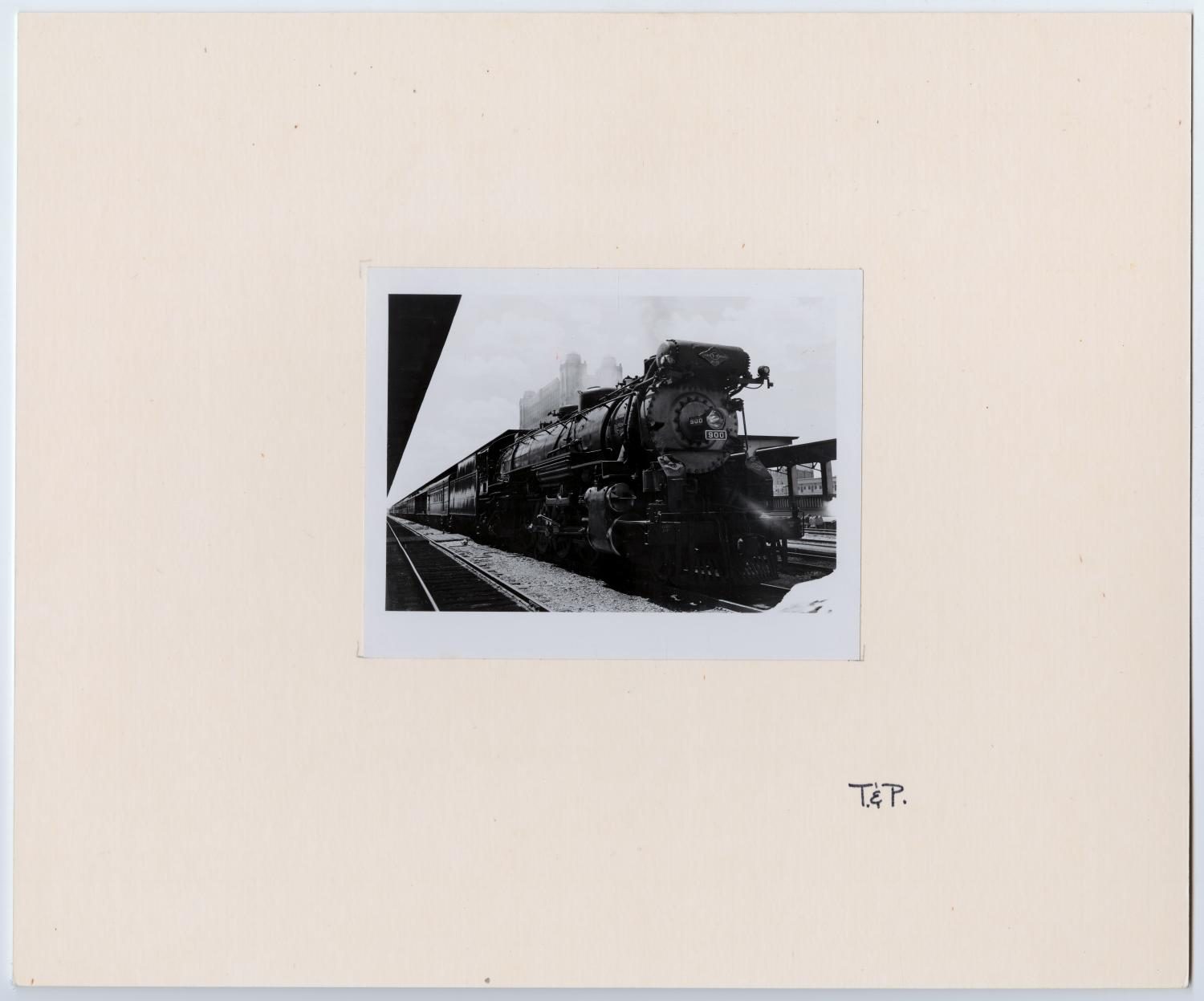 Landscape Shot of T&P Train #900