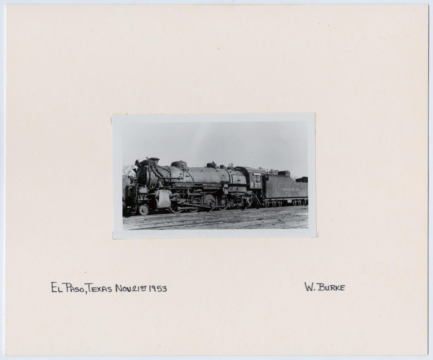 T&P Train #807 in El Paso, Texas