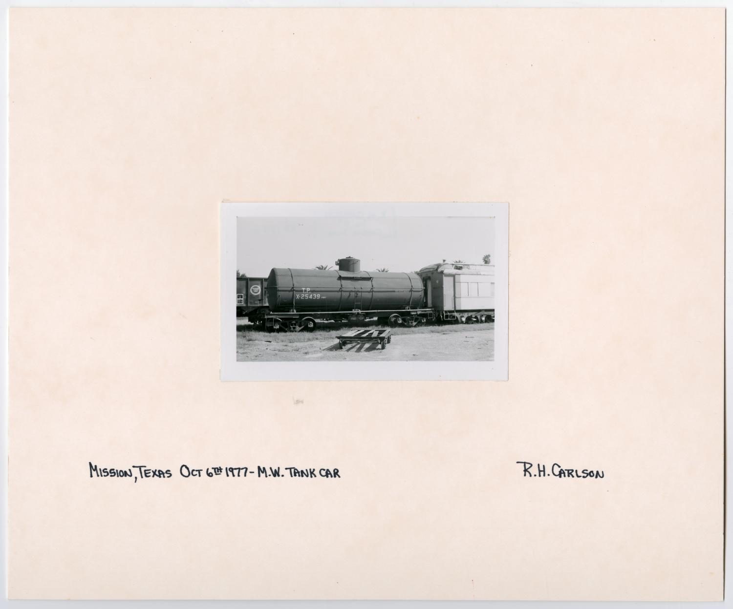 Tank Car in Mission, Texas