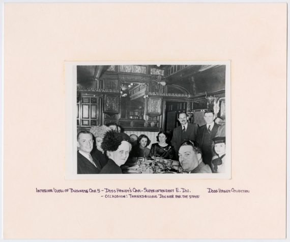 Interior View of T&P Business Car #5