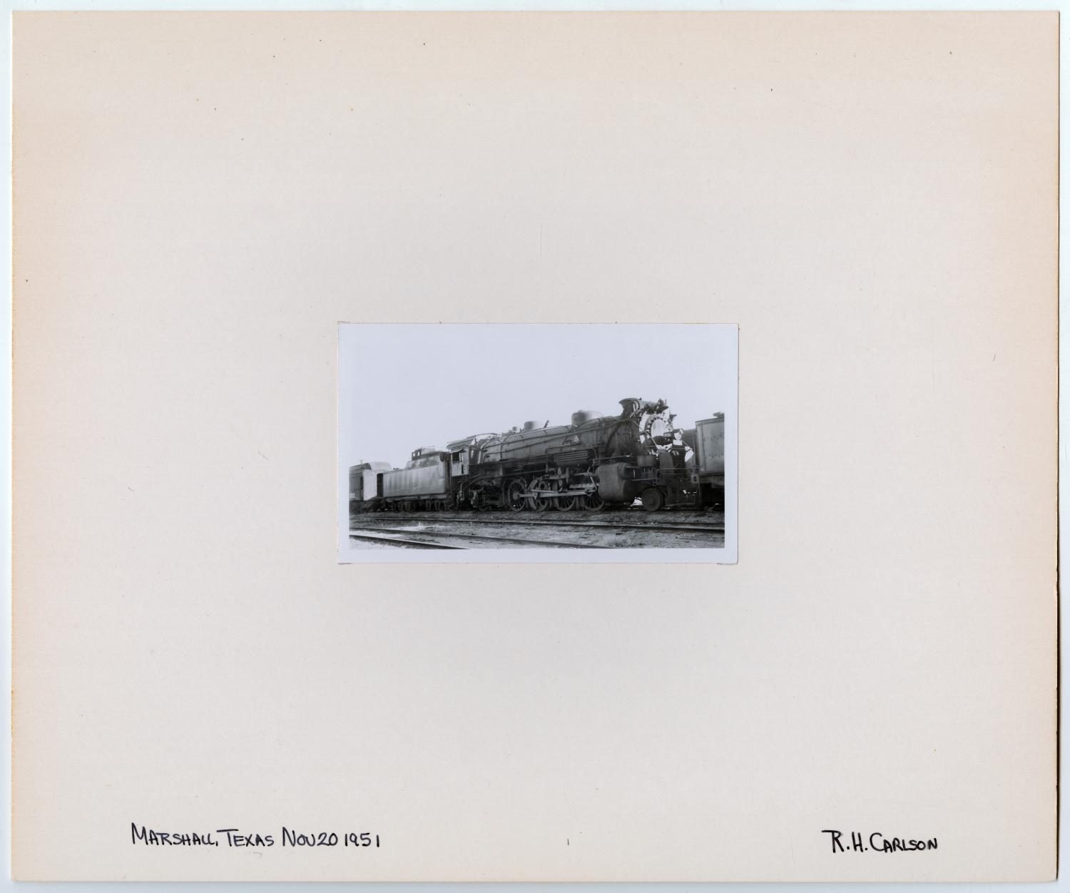 T&P Train #808 in Marshall, Texas