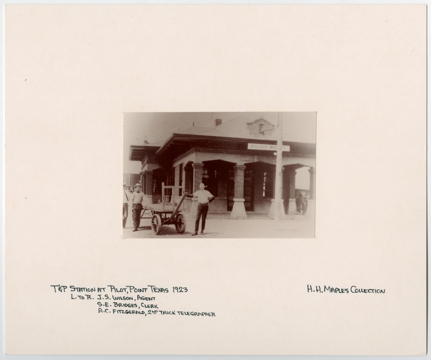 Pilot Point Train Station