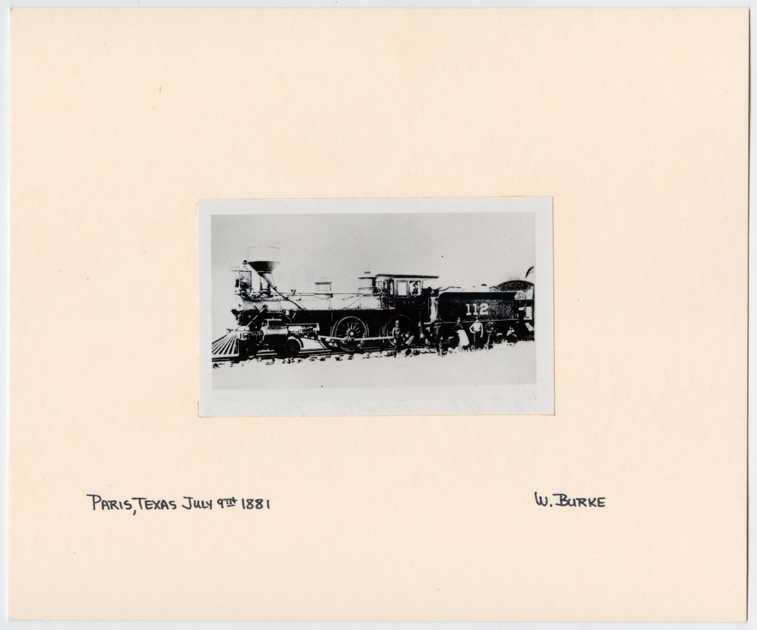 Train #112 in Paris, Texas
