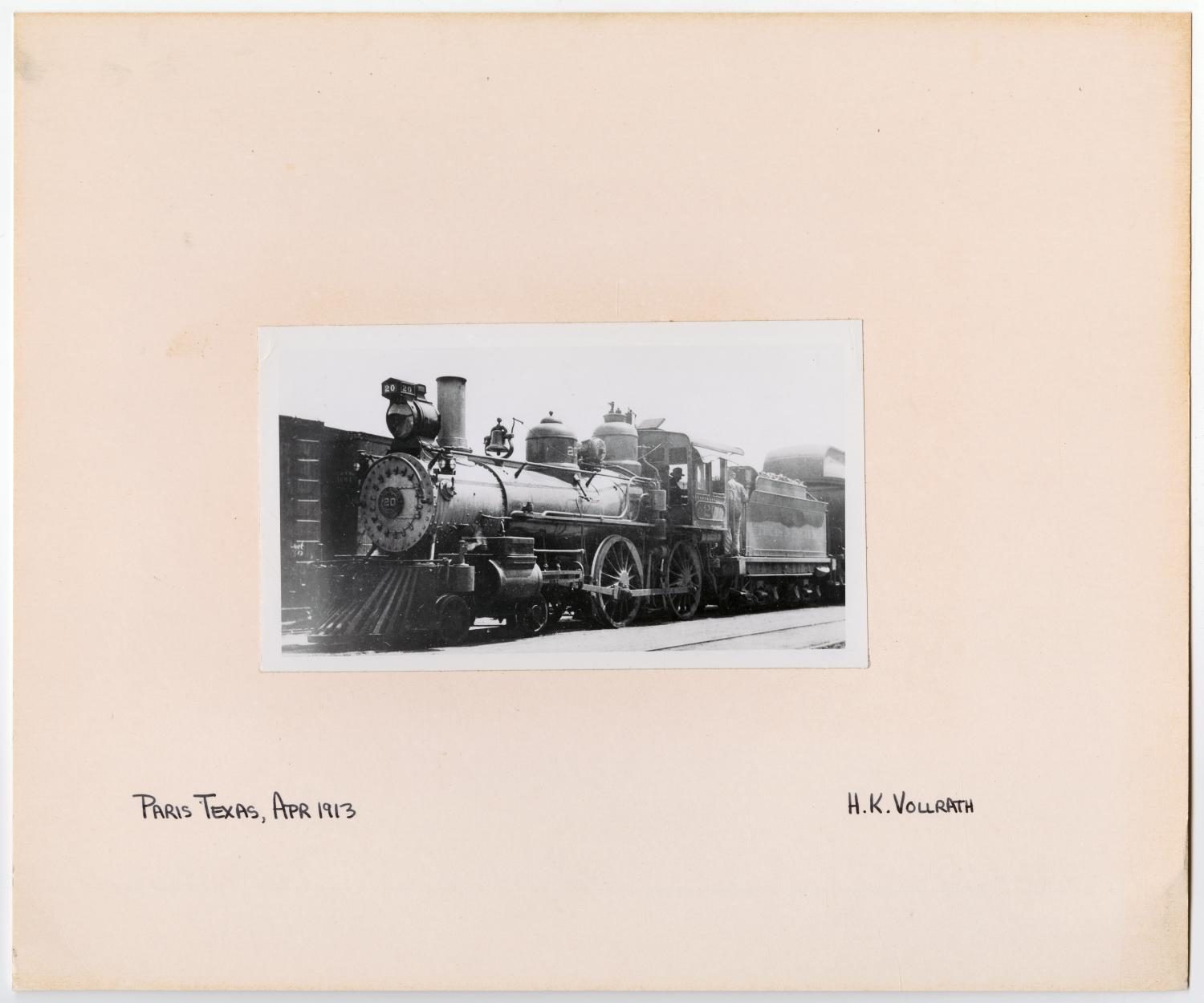 Train #20 in Paris, Texas