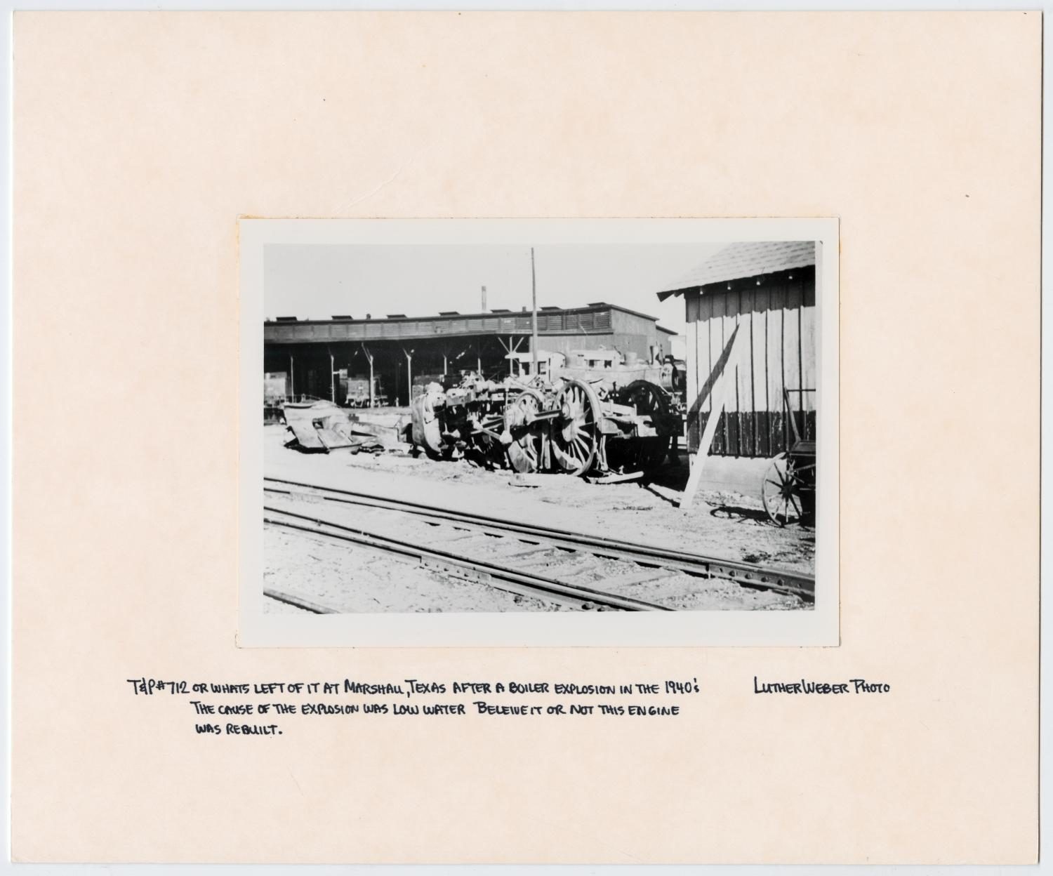 T&P Train #712 Post-Explosion