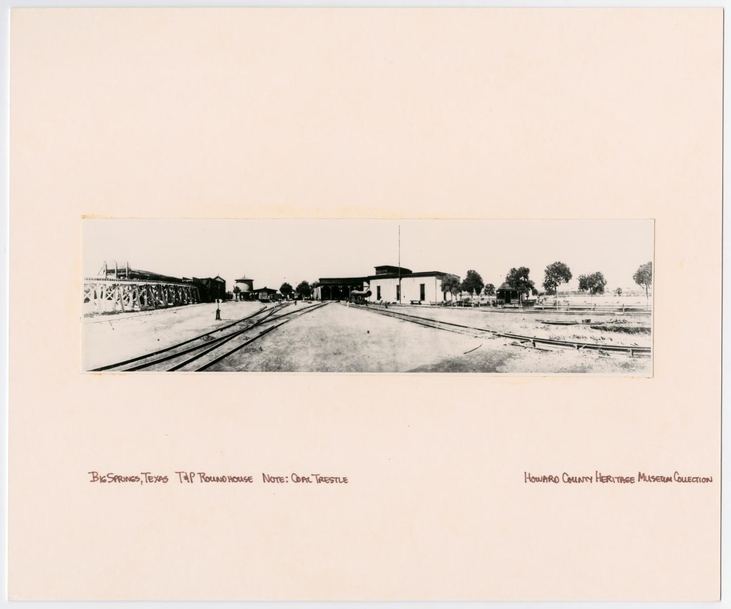 T&P Roundhouse in Big Spring, Texas