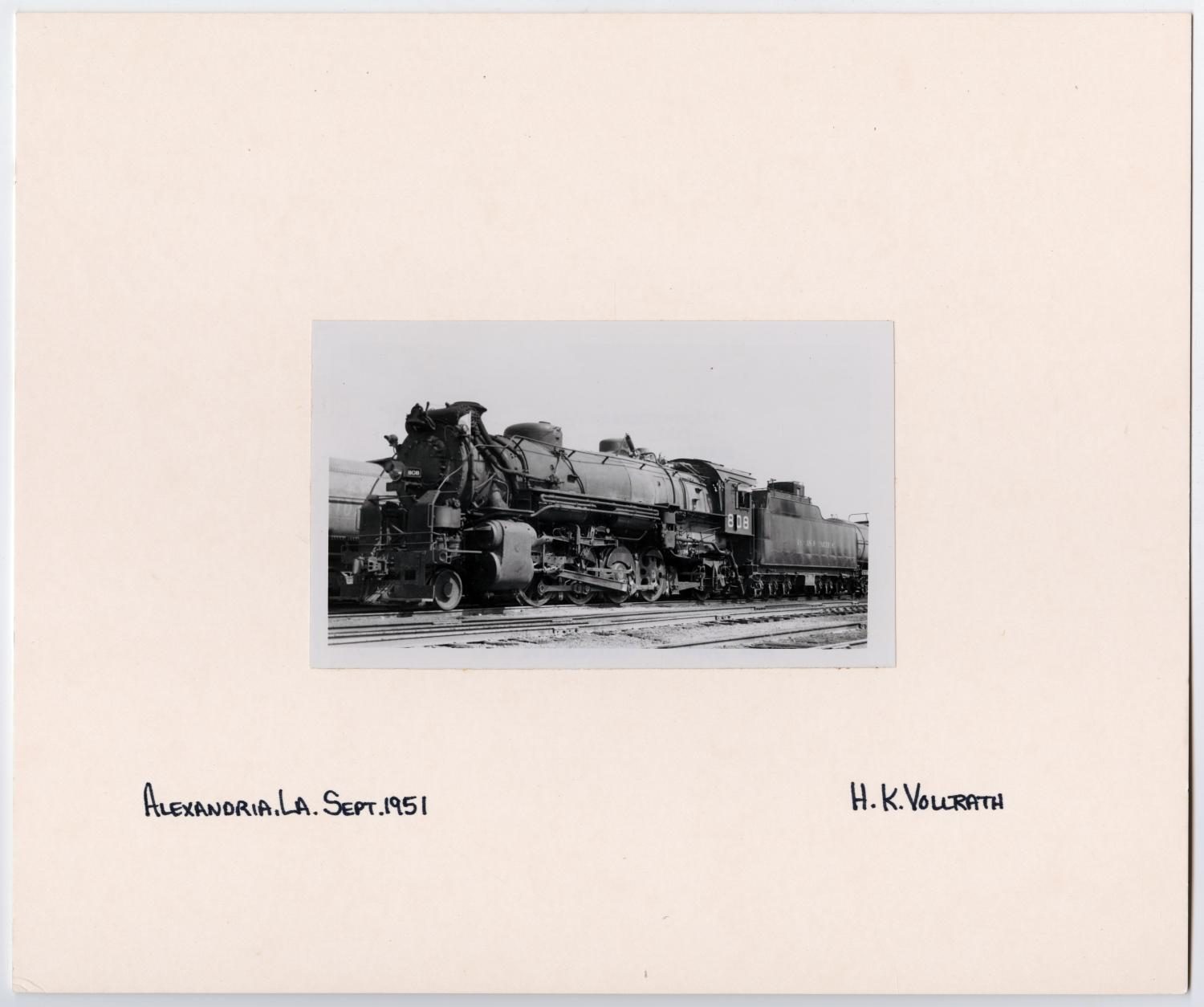 T&P Train #808 in Alexandria, Louisiana