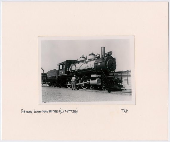 Train #75 in Abilene, Texas