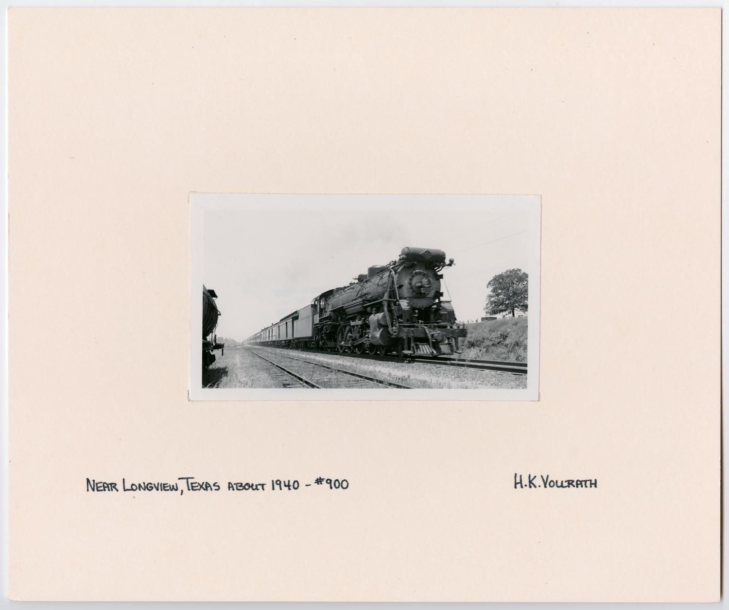 Train #900 Near Longview, Texas