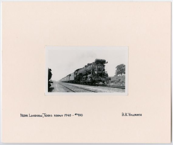 Train #900 Near Longview, Texas
