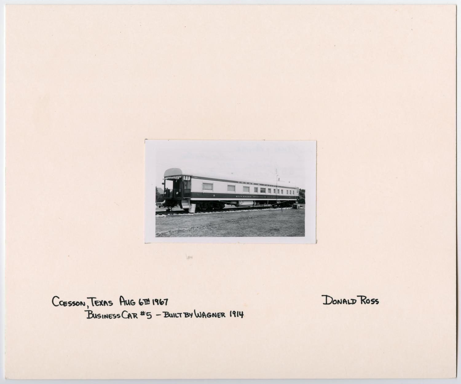 Train Car in Cresson, Texas