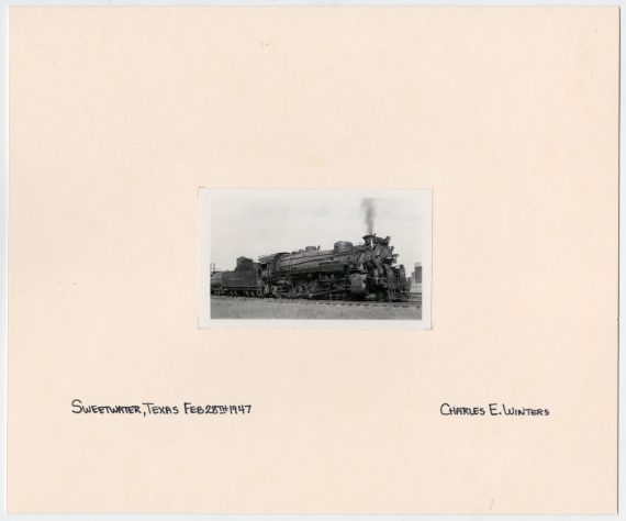 T&P Train #807 in Sweetwater, Texas