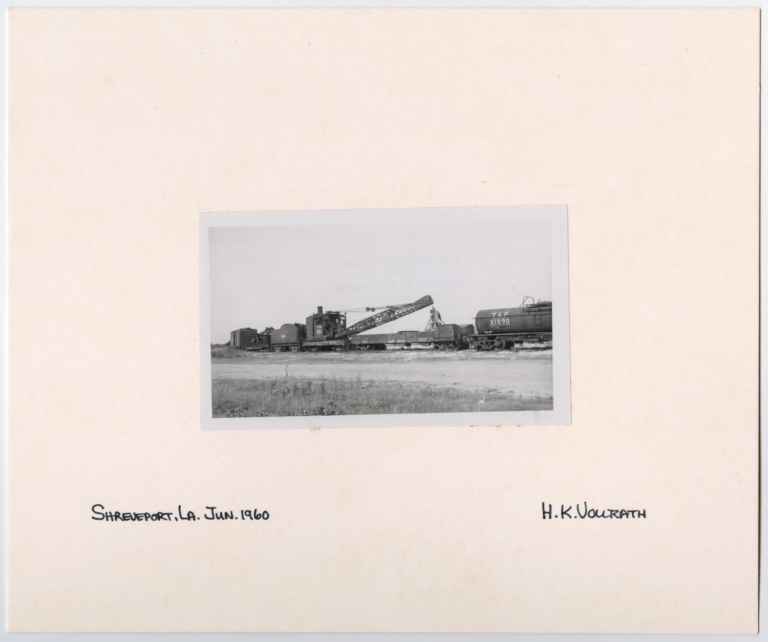 T&P Crane on a Train