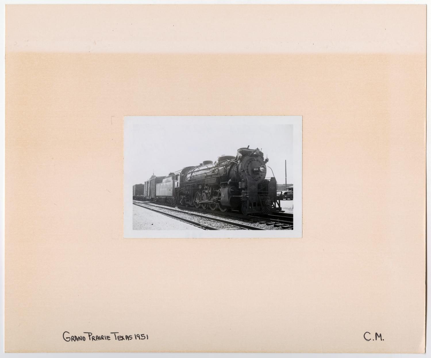 T&P Train #804 in Grand Prairie, Texas