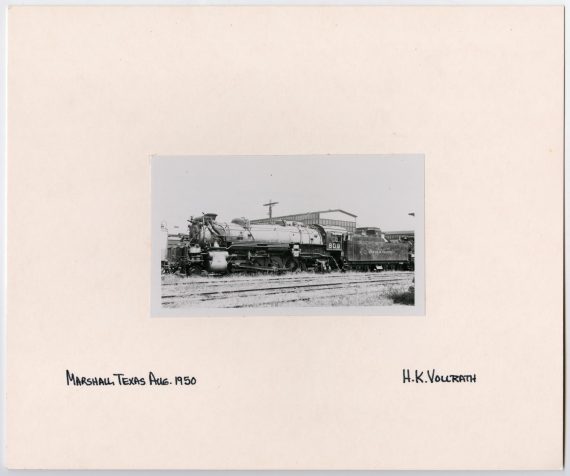 Texas & Pacific Train #809 in Marshall, Texas