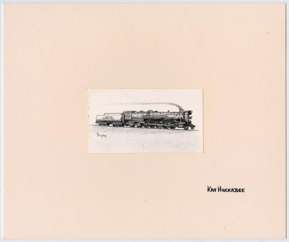 Drawing of the American Freedom Train