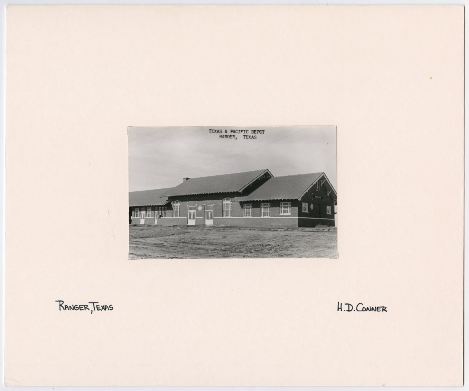 T&P Train Station in Ranger, Texas
