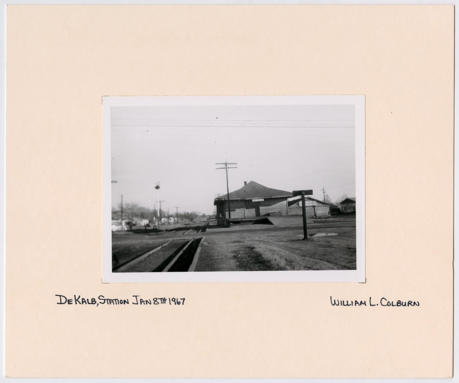 Train Station in De Kalb, Texas