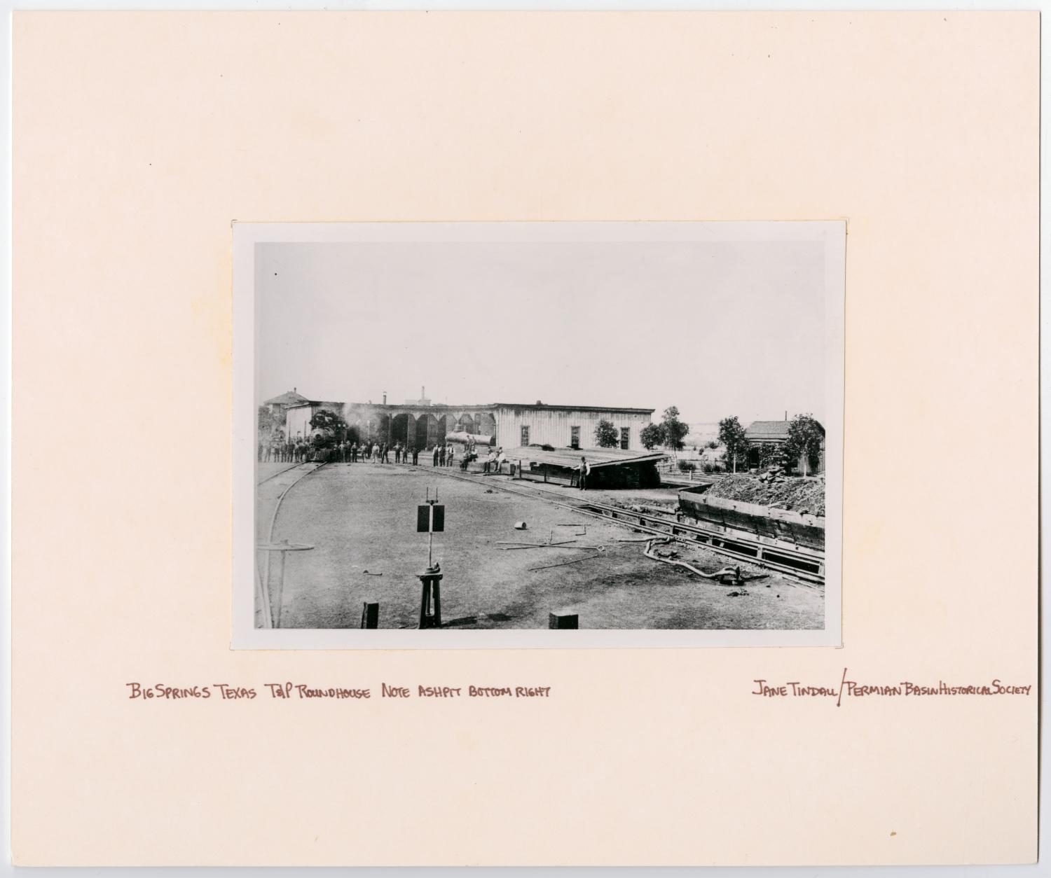 T&P Roundhouse in Big Spring, Texas