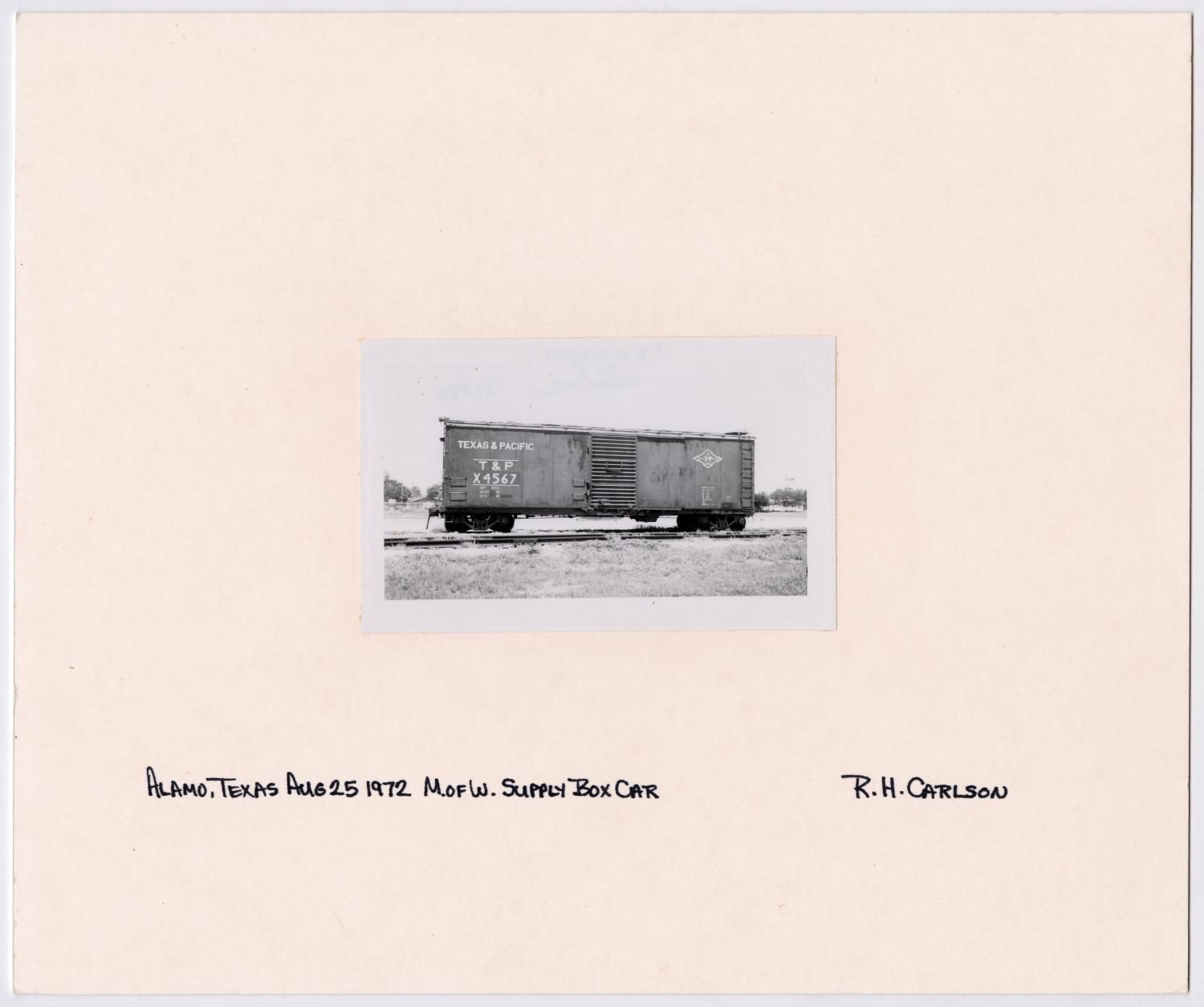 T&P Supply Box Car