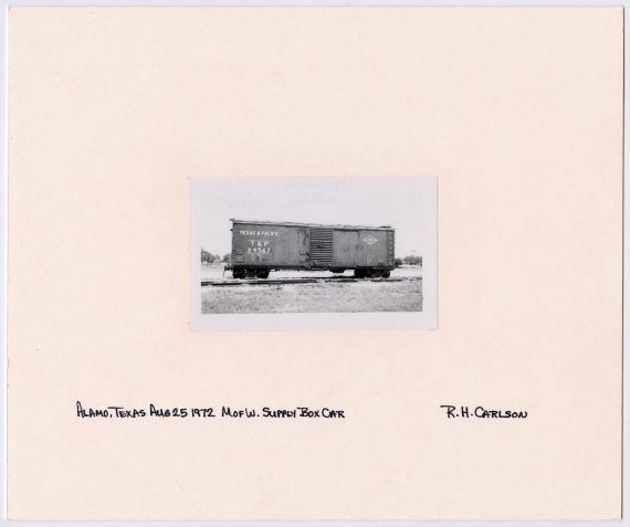 T&P Supply Box Car