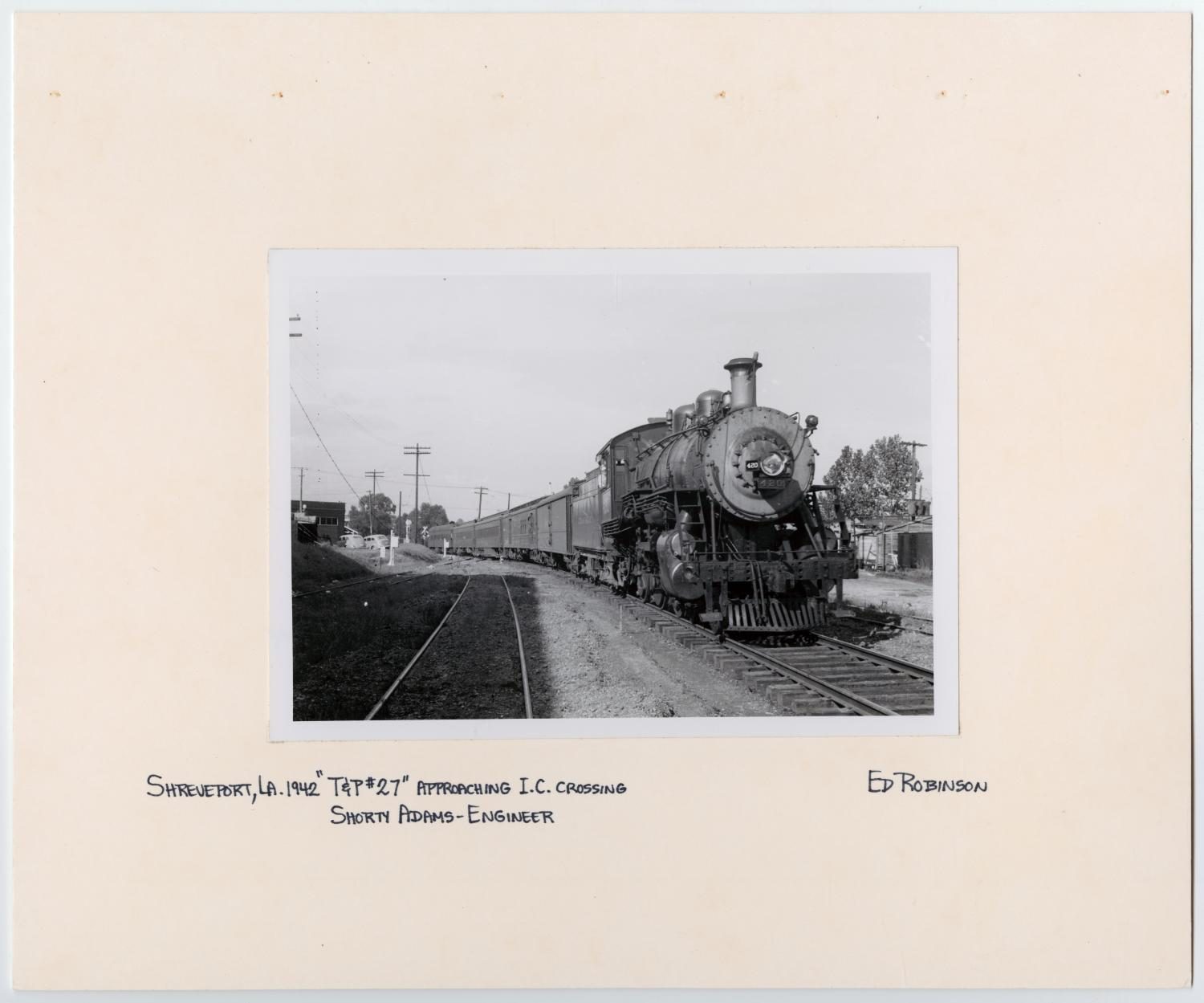 Train #420 in Shreveport, Louisiana