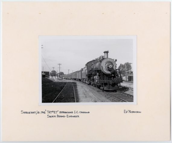 Train #420 in Shreveport, Louisiana
