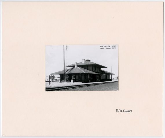 Train Station in Sierra Blanca, Texas