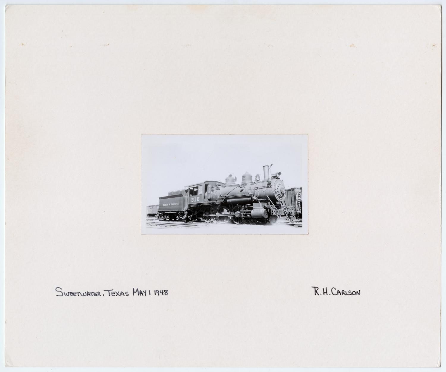 Train #316 on Tracks 2