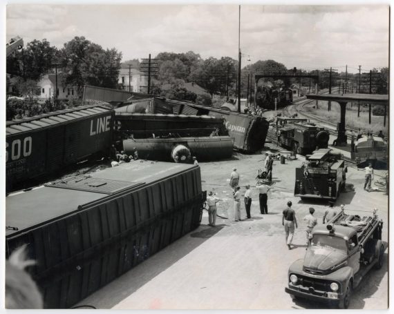 Train Wreck in Marshall, Texas 2