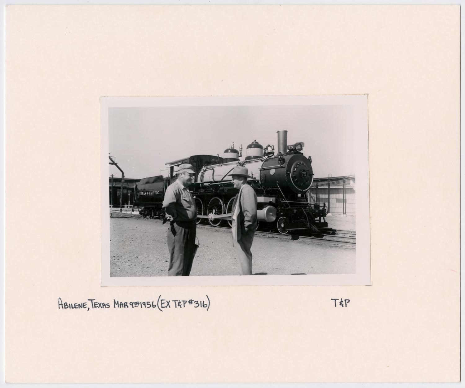 Train 75 in Abilene, Texas
