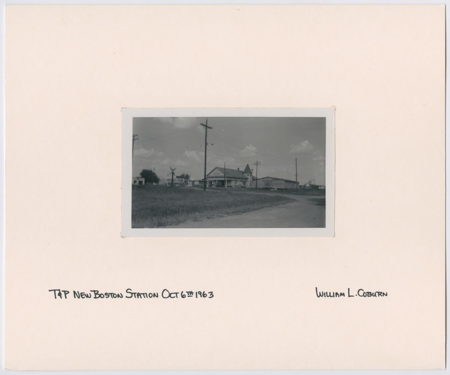 Train Station in New Boston, Texas