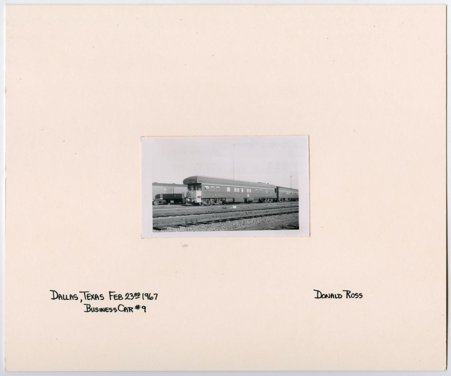 Train Car #9 in Dallas, Texas