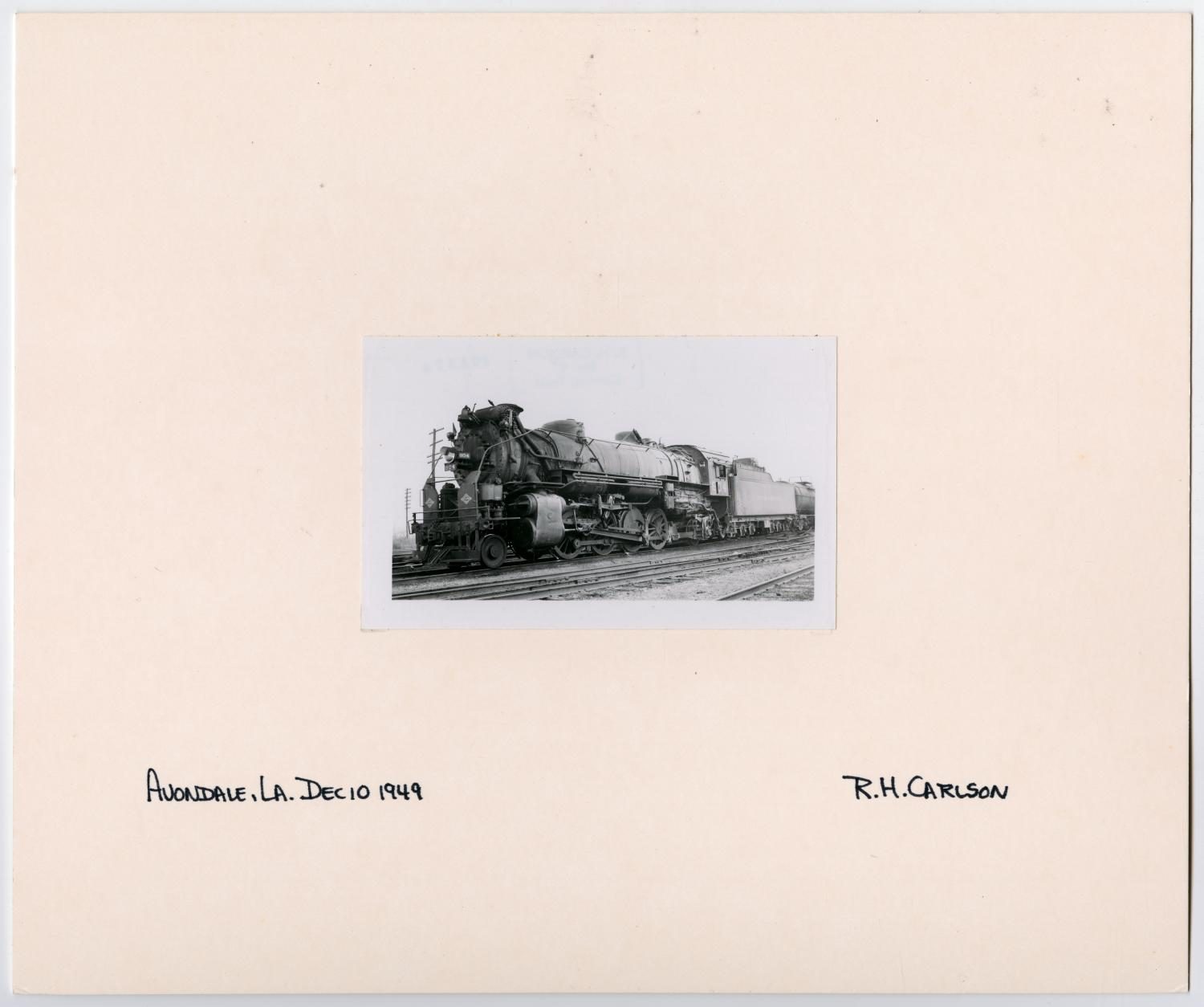 Train #804 in Avondale, Louisiana