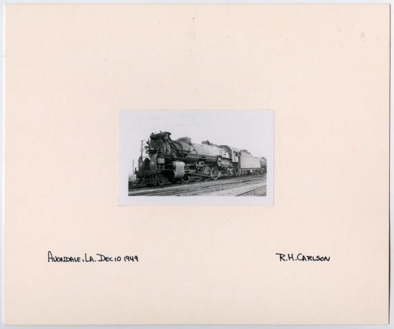 Train #804 in Avondale, Louisiana