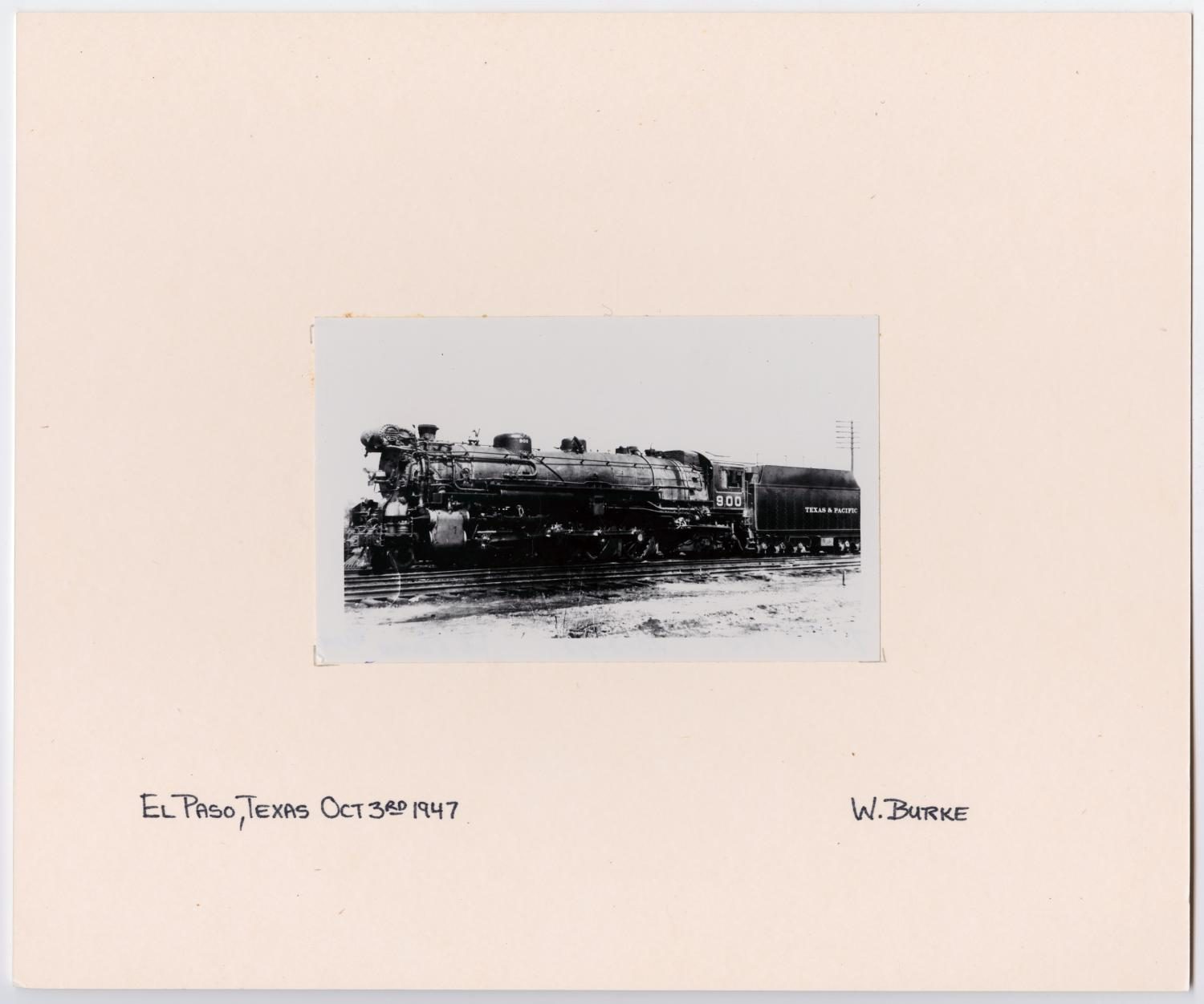 T&P Train #900 in El Paso, Texas