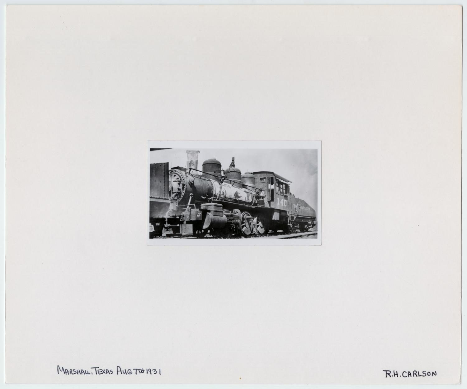 T&P Train #140 From the Front