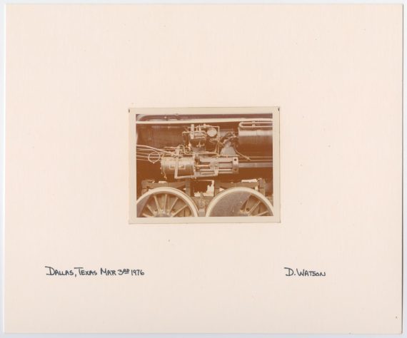 Close-Up of Train Parts